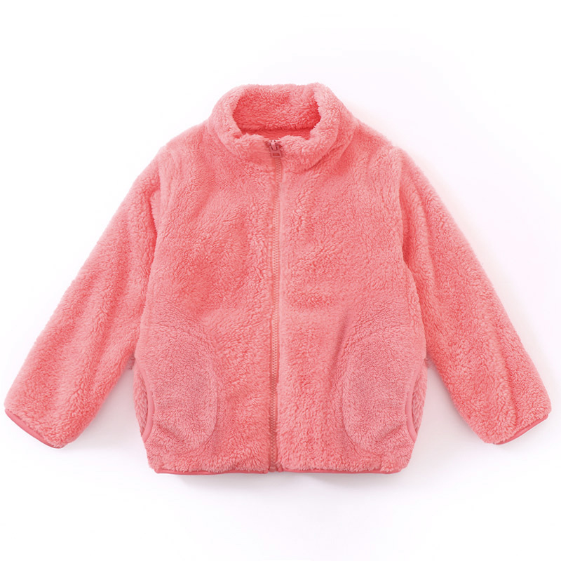 Autumn Winter Plush Kid Warm Jacket