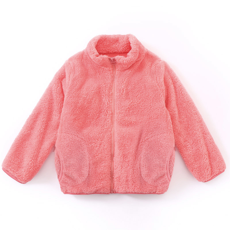 Autumn Winter Plush Kid Warm Jacket