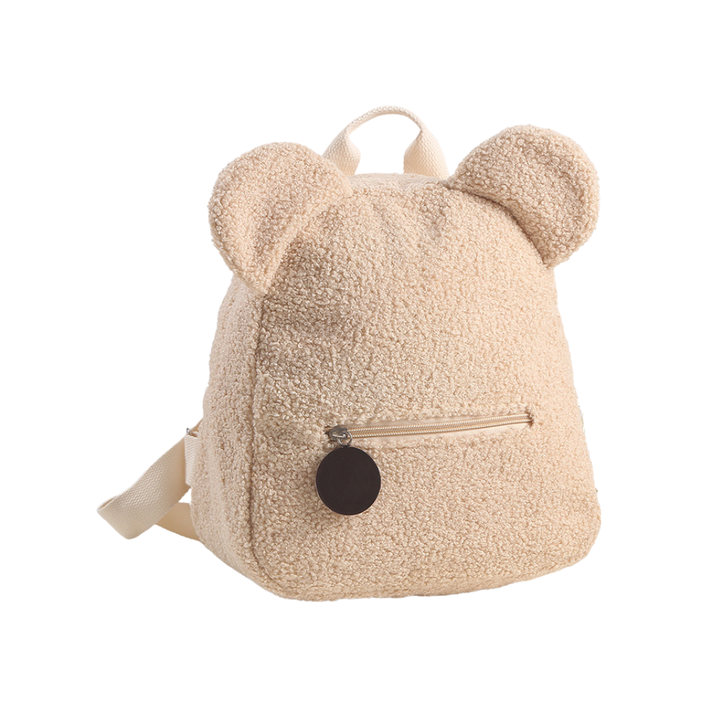 Personalized Embroidered Bear Preschool Backpack
