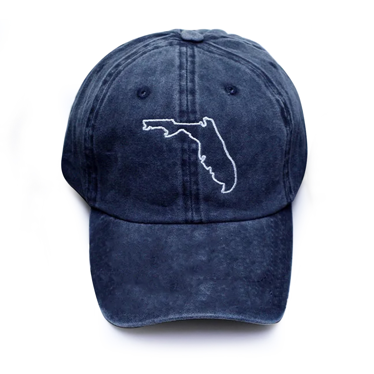 State Outline Embroidery Hat Kid&Adult