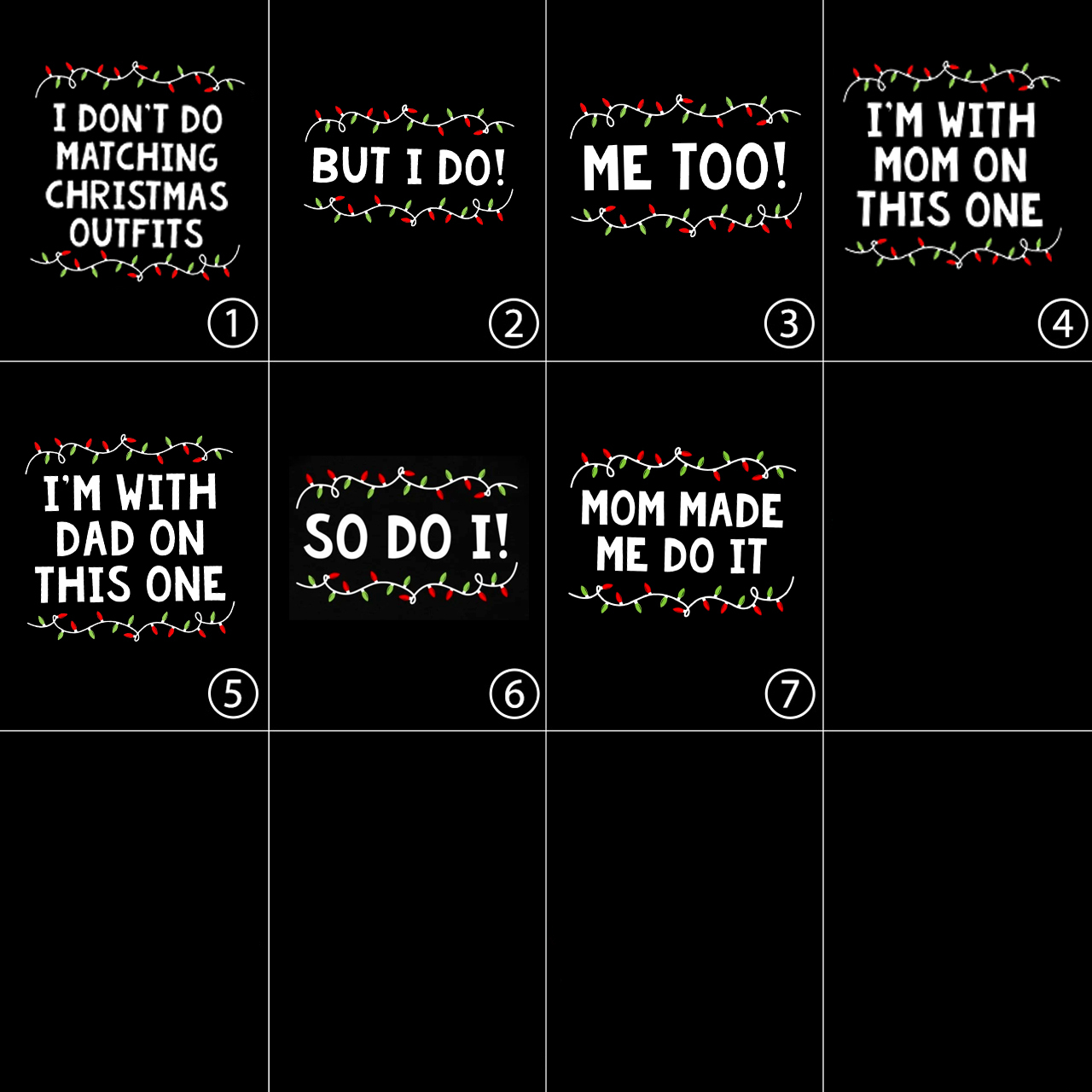 Funny Christmas Family Matching Pajamas