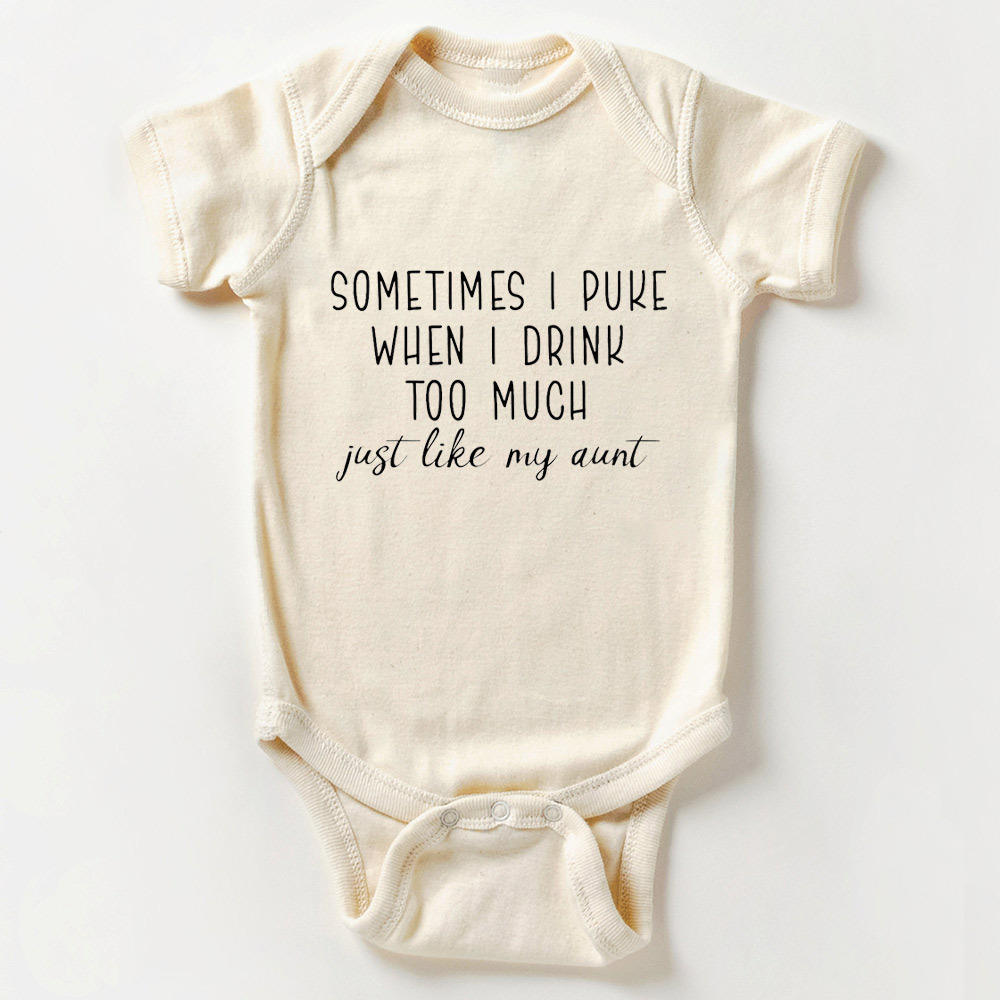 Sometimes I Pure Baby Bodysuit