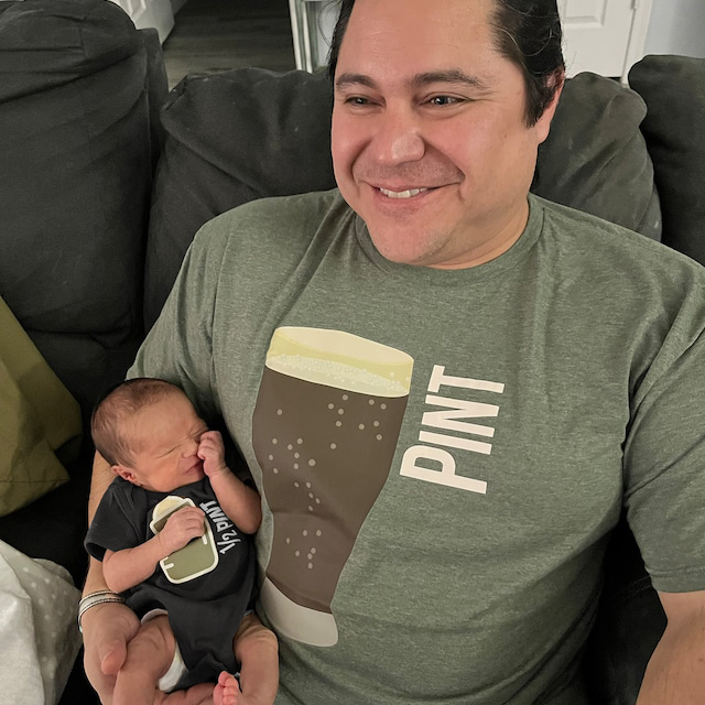 Pint Half Pint Matching Shirt For Daddy And Me