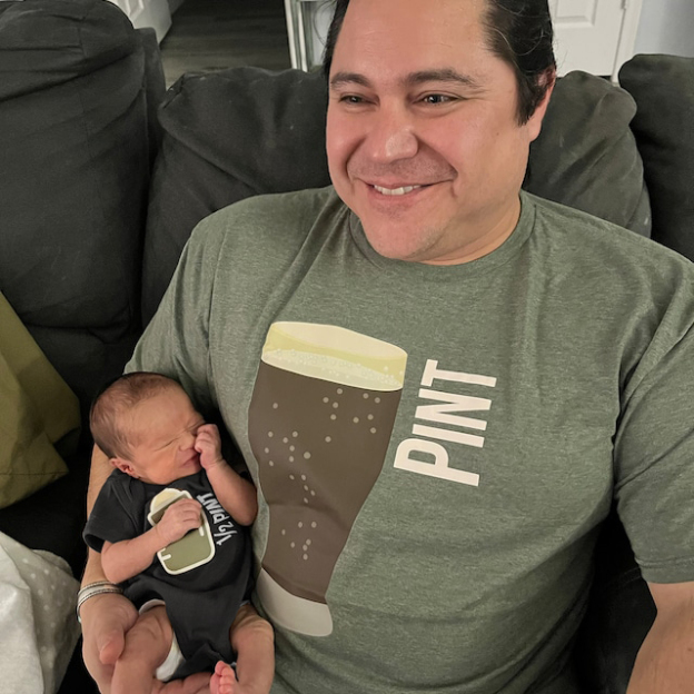 Pint Half Pint Matching Shirt For Daddy And Me