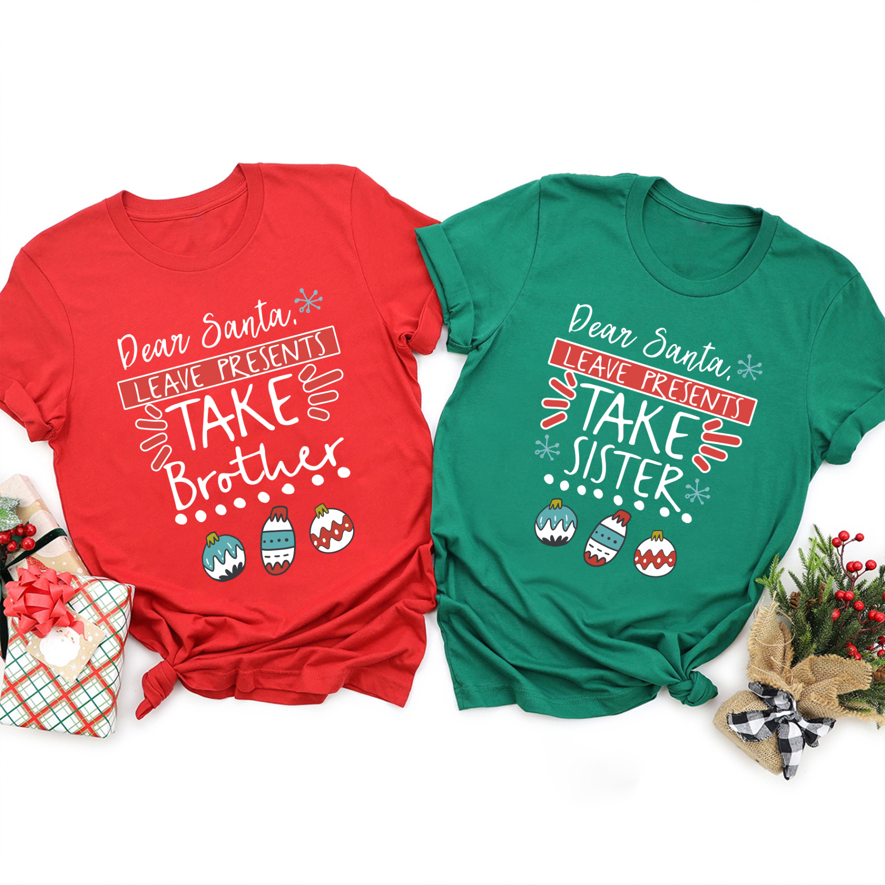 Dear Santa Quotes Christmas Family Shirt