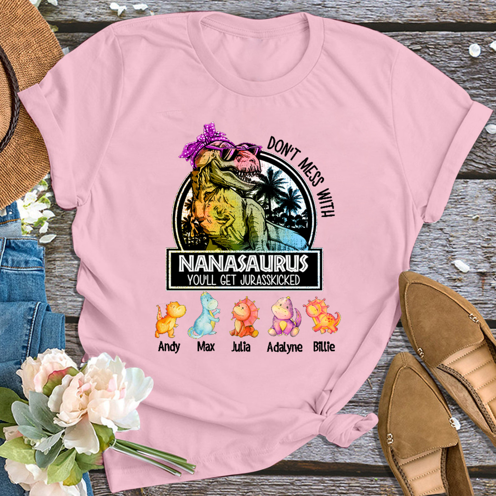 Don't Mess With Grandma Personalized Shirt