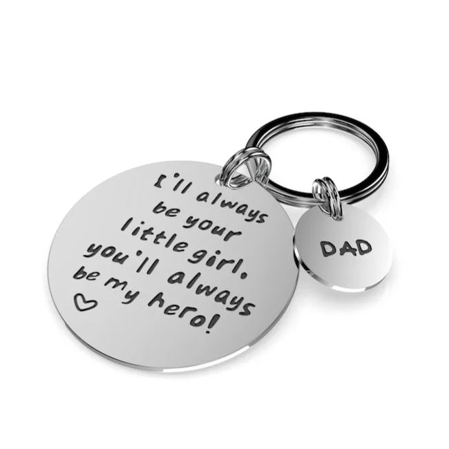 Perfect Gift For Dad Keychain