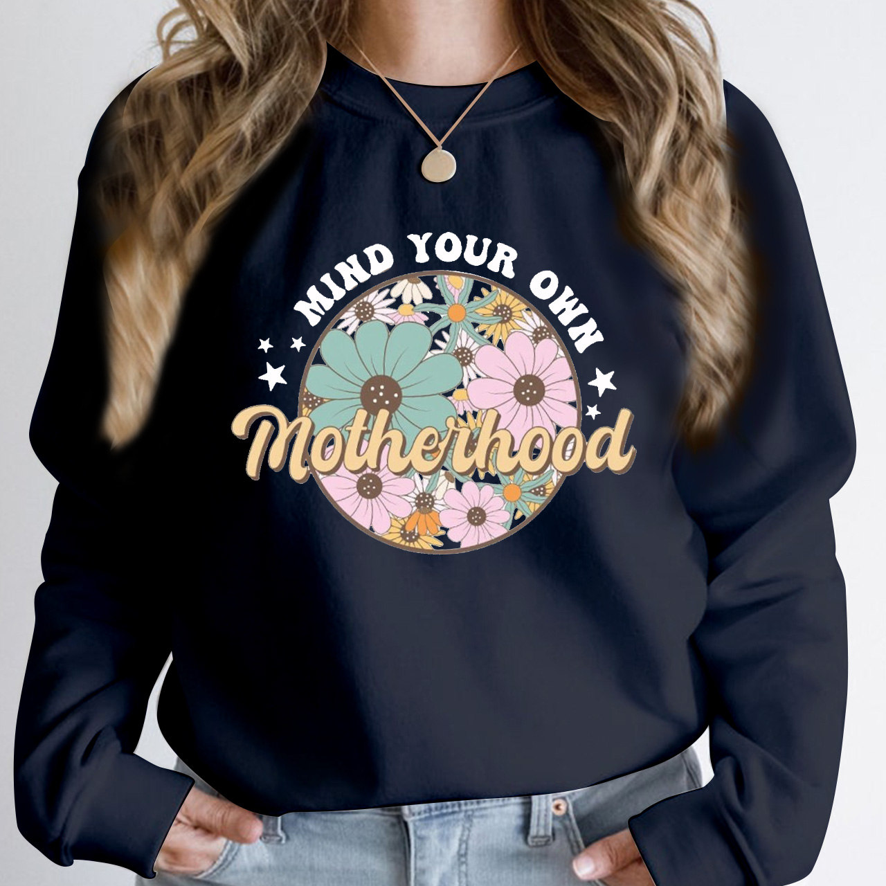 Motherhood Sweatshirt For Mom