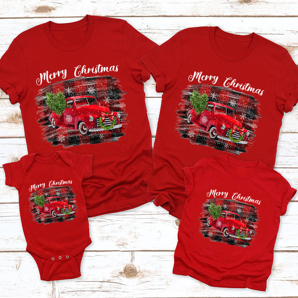 Merry Christmas Snow Season Family Matching Shirt