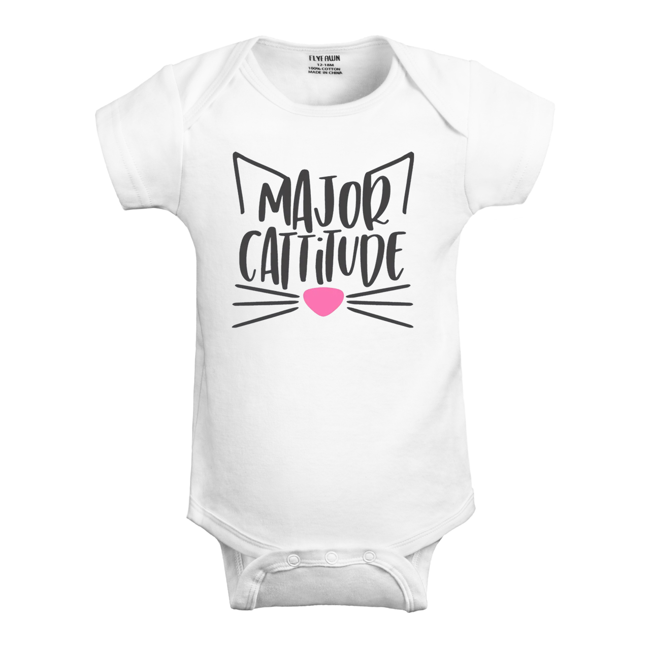 Major Cattitude, Baby Bodysuit