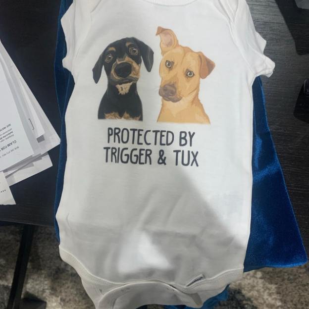 Protected By Bodysuit For Baby 