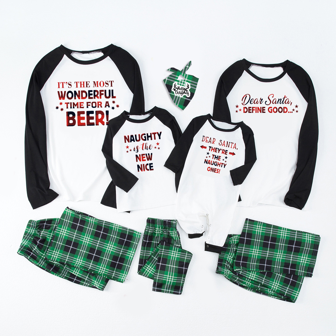 Dear Santa Christmas Family Matching Pajamas