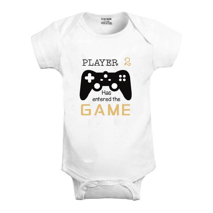 Baby Bodysuit (Player 2 has Entered the Game)