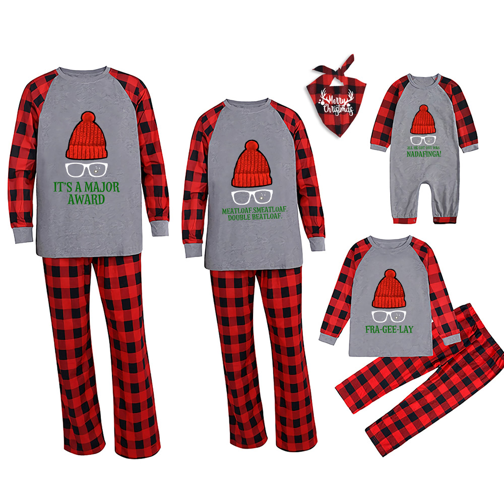 Glasses Christmas Family Matching Pajamas