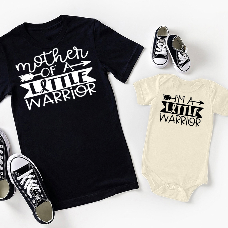 Little Warior Mom&Me Shirt
