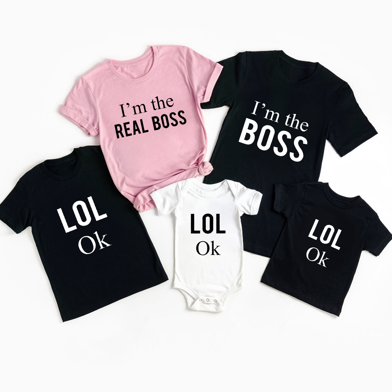 Dad Mom And Baby Matching Family Shirts