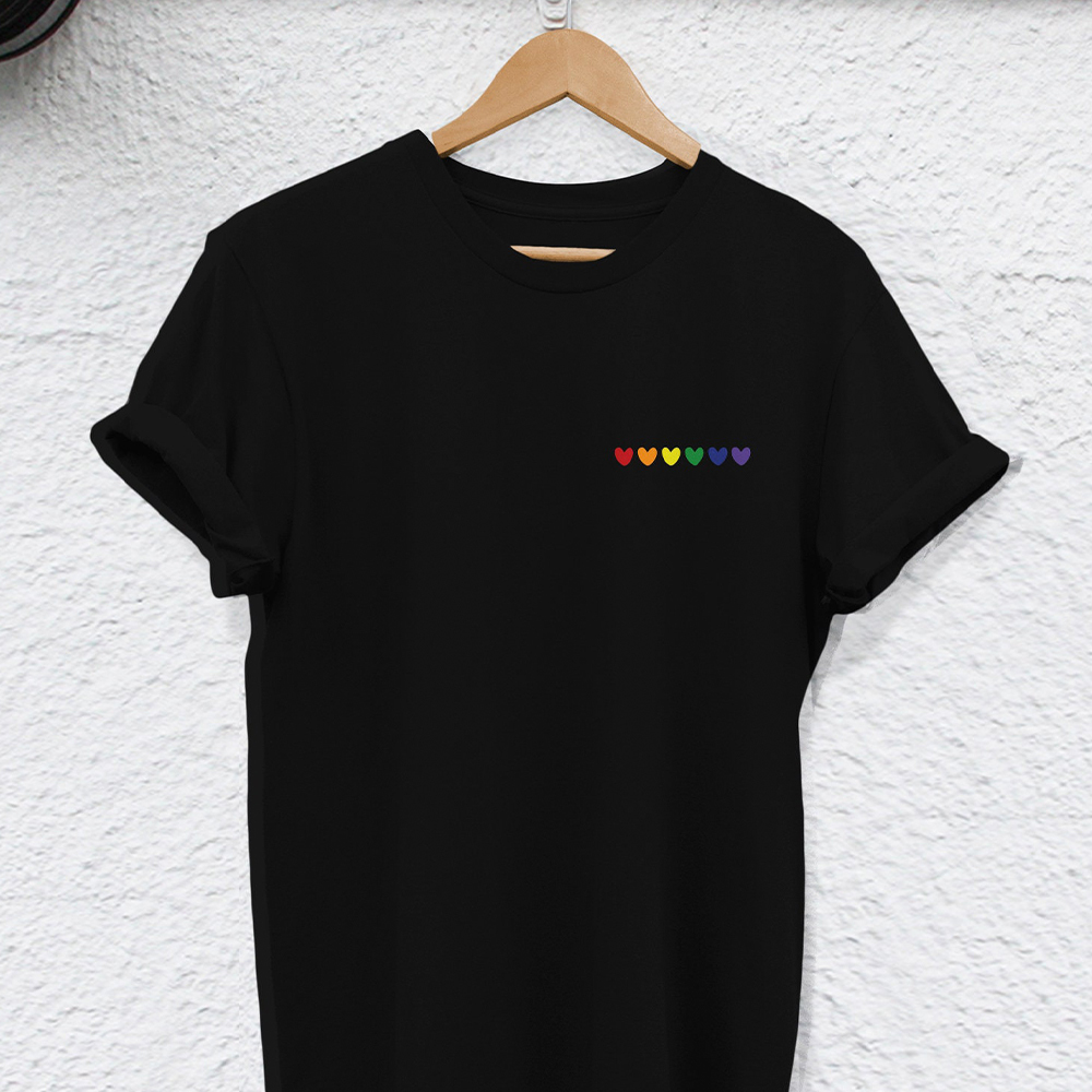 Family Pride Heart LGBTQ Shirt & Baby Bodysuit