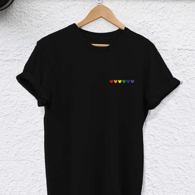Family Pride Heart LGBTQ Shirt & Baby Bodysuit