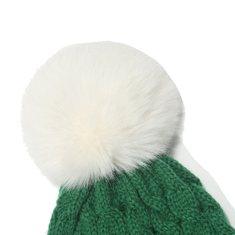 Christmas Red & Green Toddler Hat