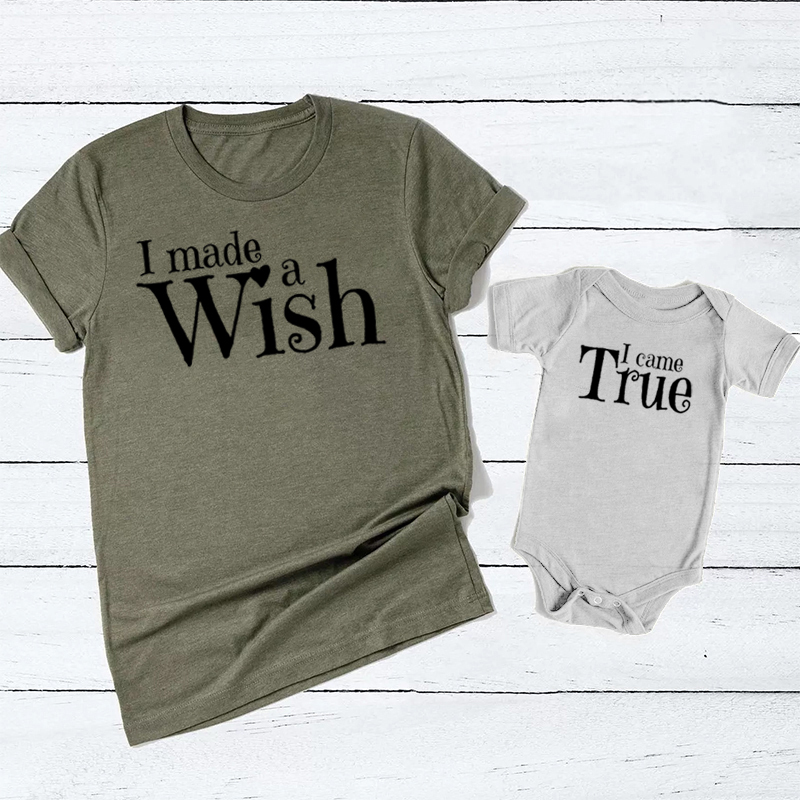 I Made A Wish Mom&Me Shirt