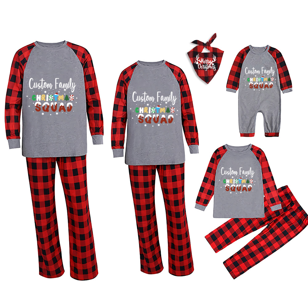 Custom Family Christmas Family Matching Pajamas