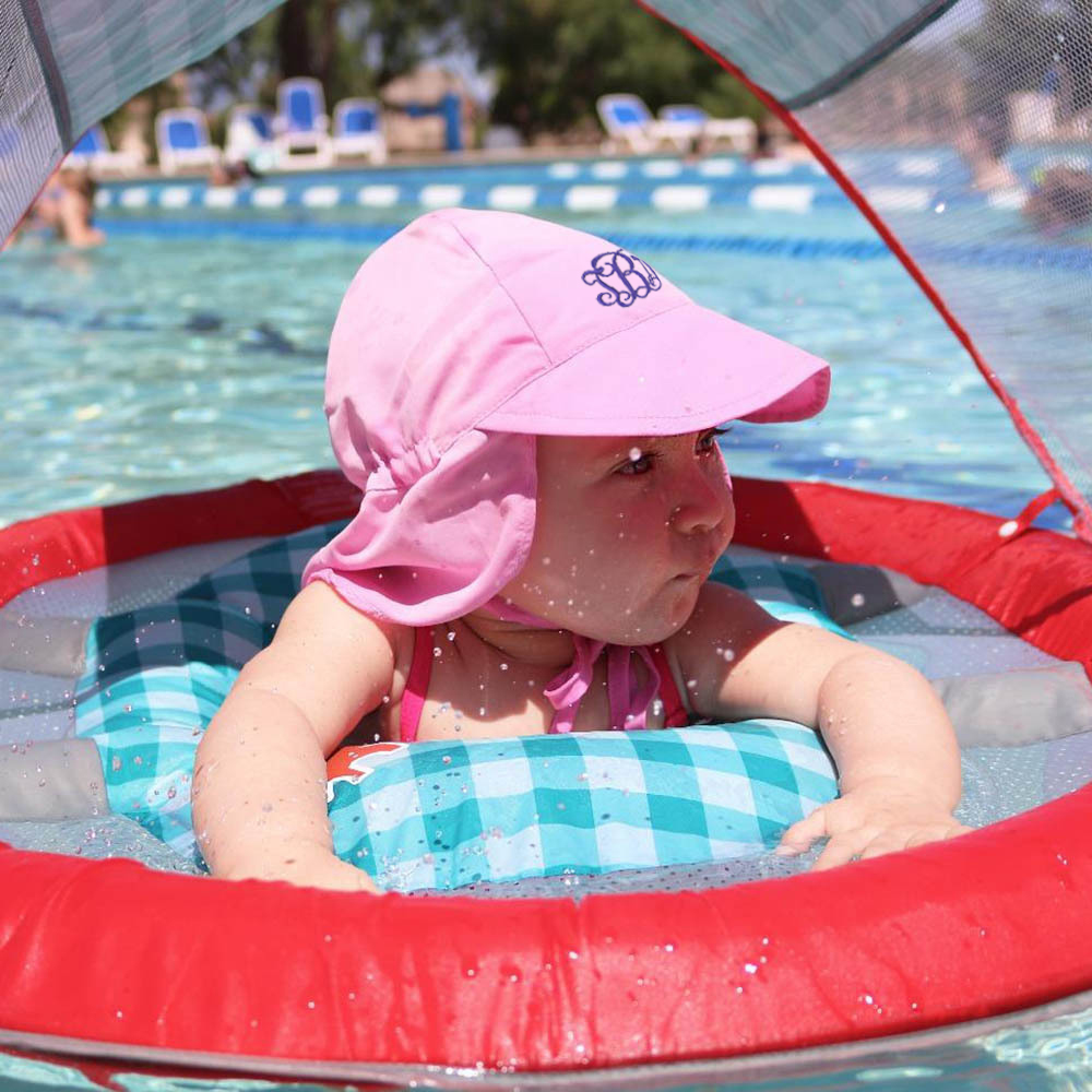 Personalized Baby Name Summer Embroidered Hat 
