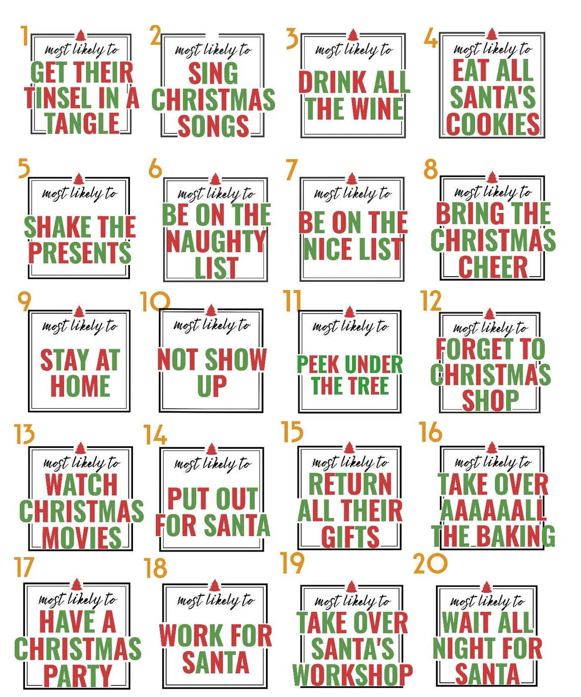 Matching Group Shirt Most Likely To