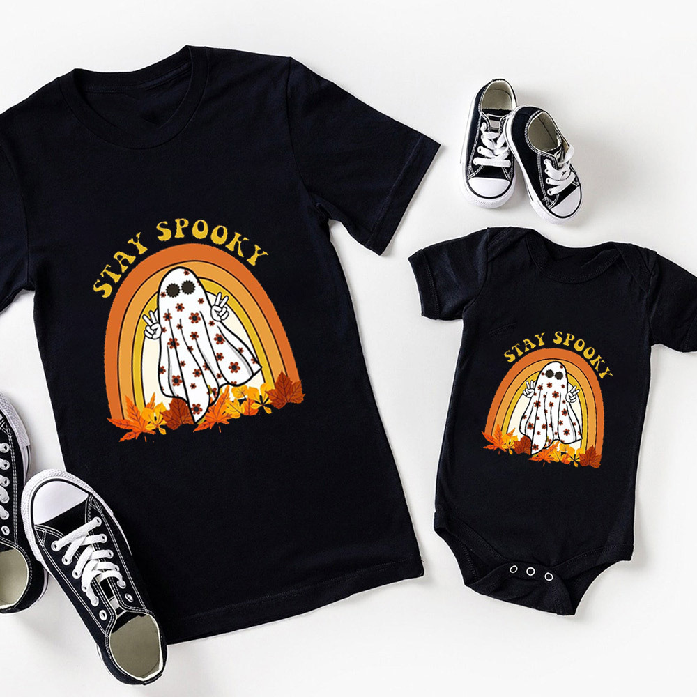 Stay Spooky Halloween Matching Shirts