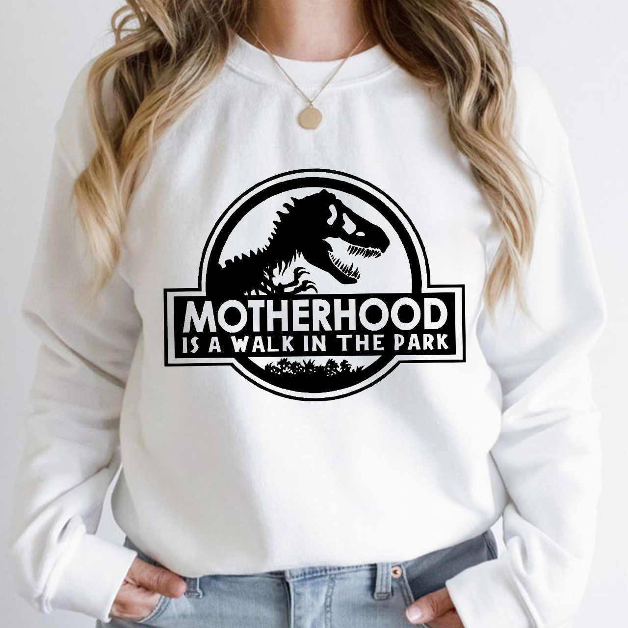 Mom Life Mothersaurus Sweatshirt