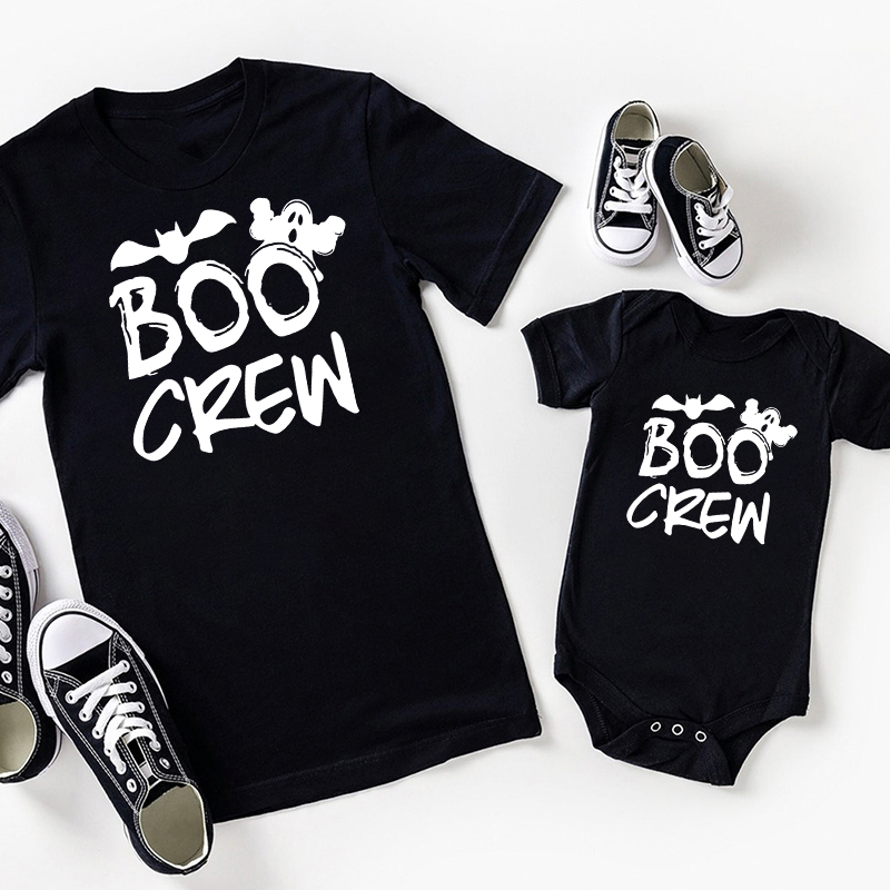 The BOO Crew Halloween Family Matching Shirt 