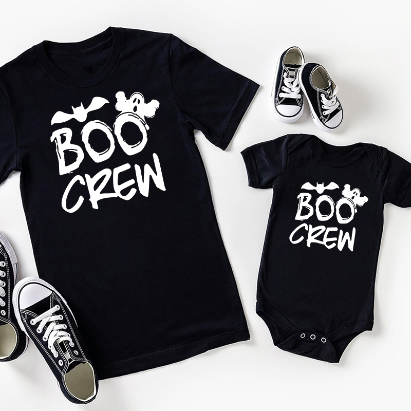 The BOO Crew Halloween Family Matching Shirt 