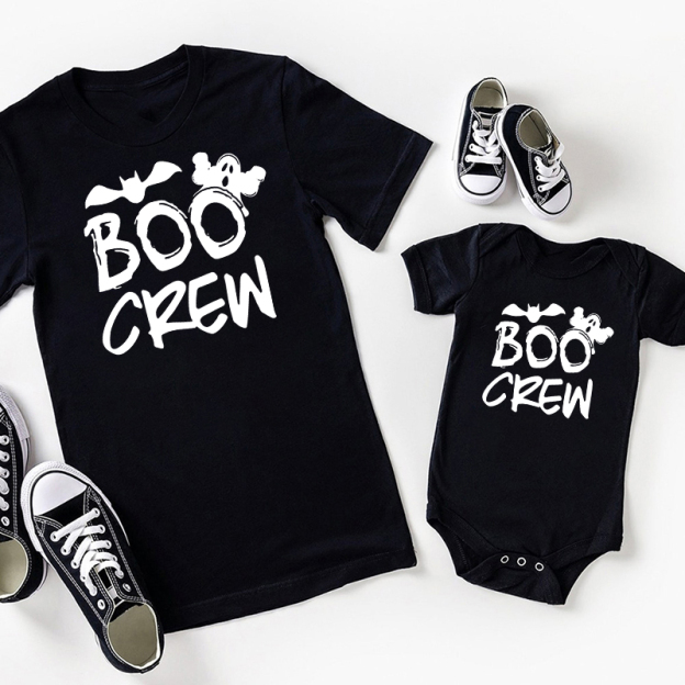 The BOO Crew Halloween Family Matching Shirt 