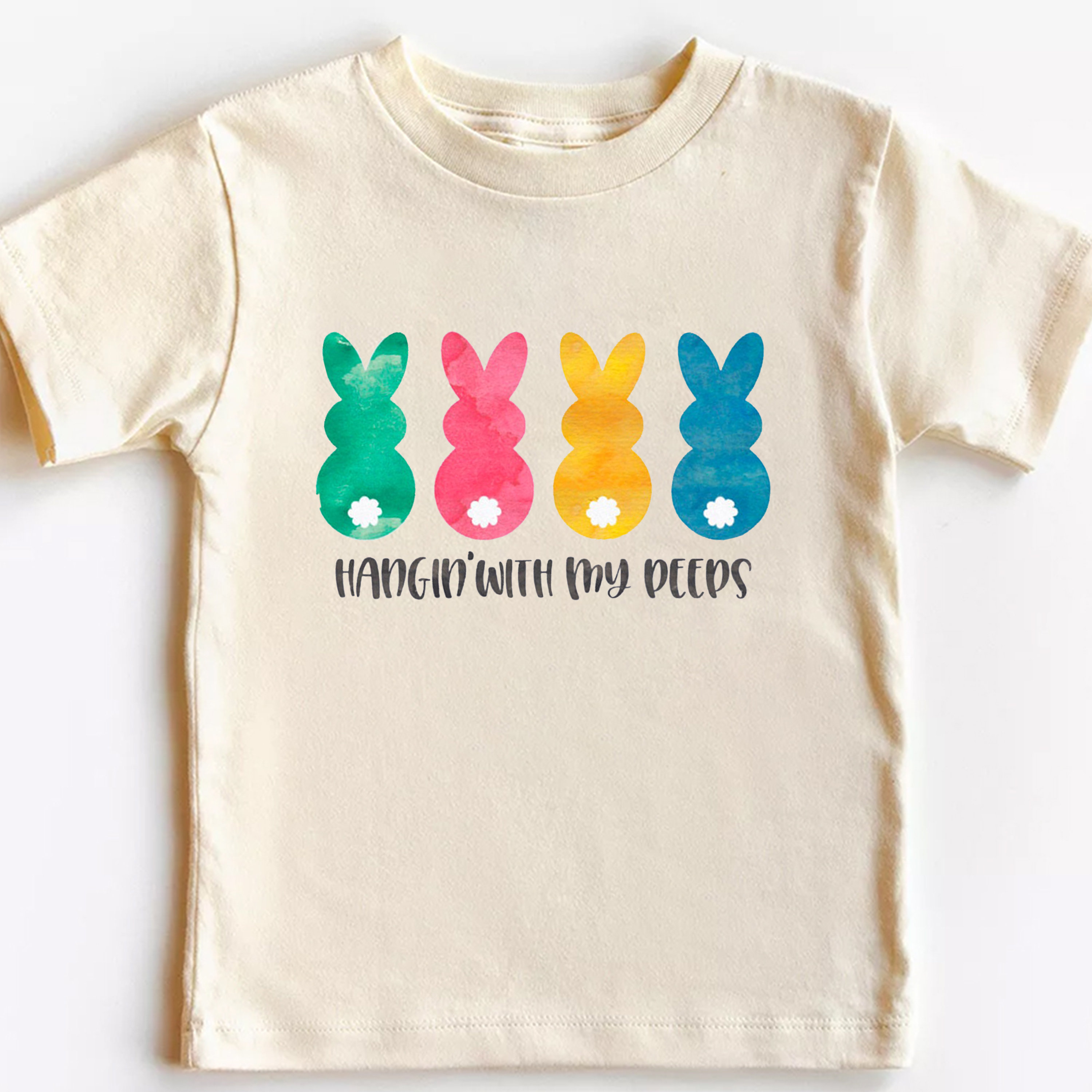Hangin' With My Peeps Easter Kids Shirt