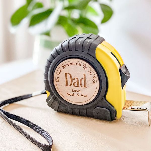 Matching Personalized Tape Measure (No One Measures Up)