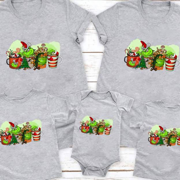 Christmas Hot Coffee Family Matching Shirt