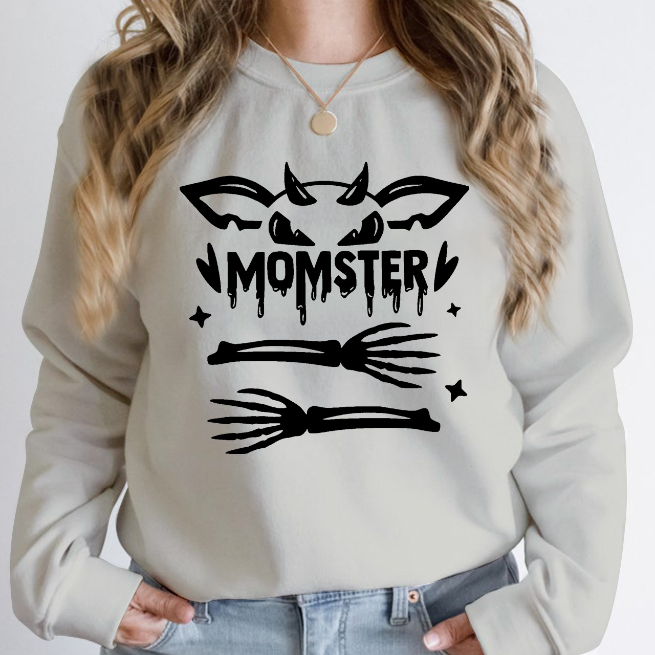 Halloween Momster Sweatshirt