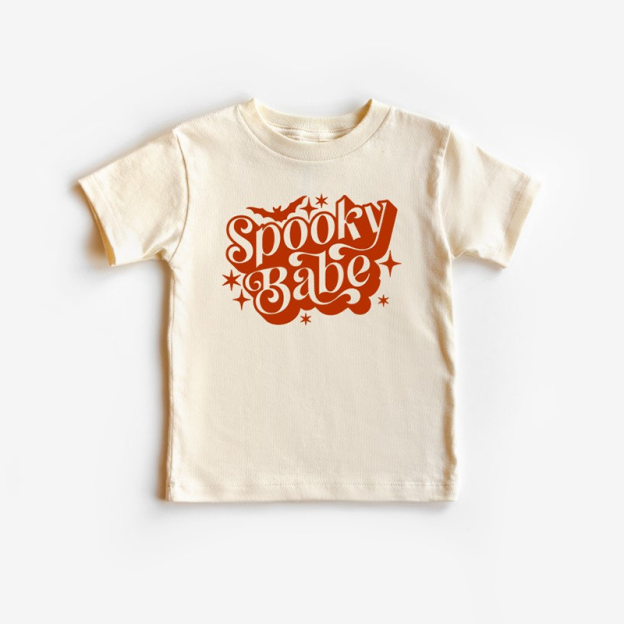 Spooky Babe, Kids Halloween Shirt