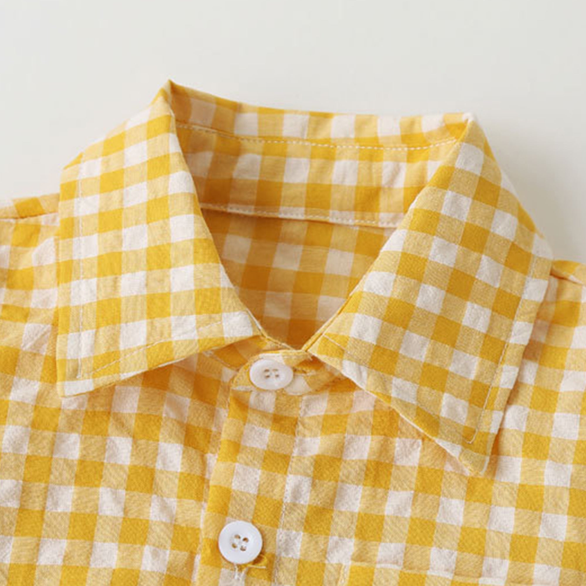 4 Colors Baby Boy Girl Collar Shirt Jumpsuit