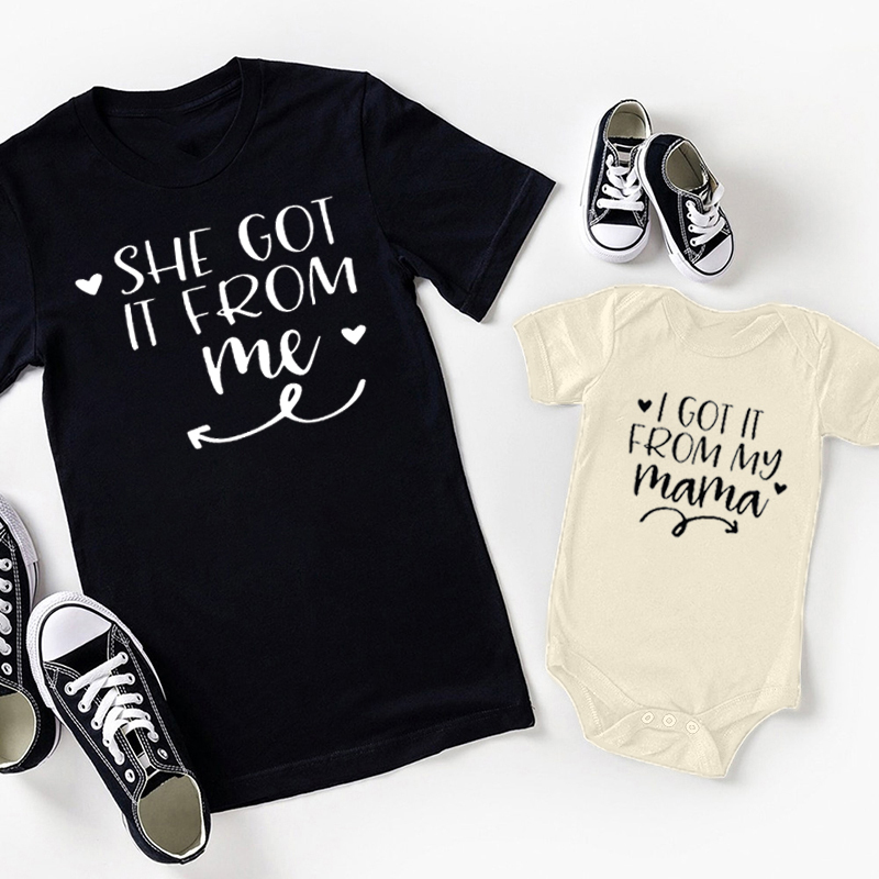 She Got It From Me Mom&Me Shirt