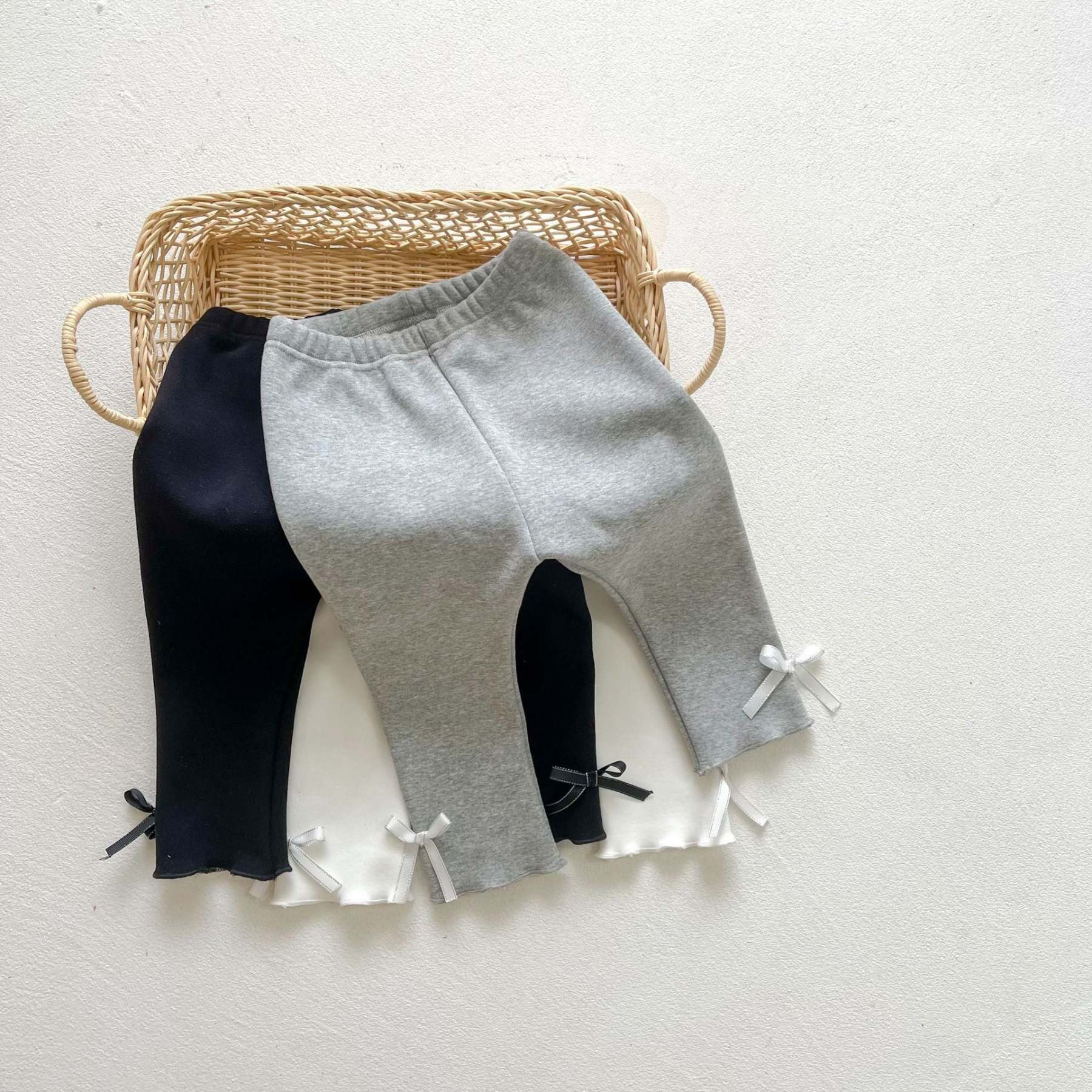 3 Colors Baby Cotton Winter Basics Pants