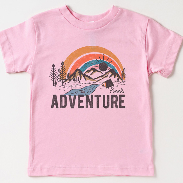 Seek Adventure Summer Camping  Shirt