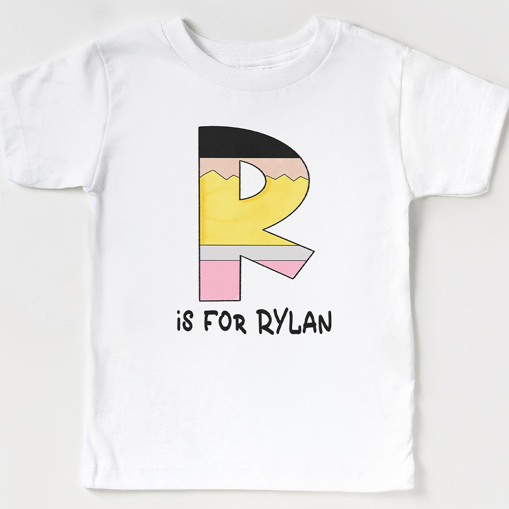 Personalized Back To School Shirt With Name 