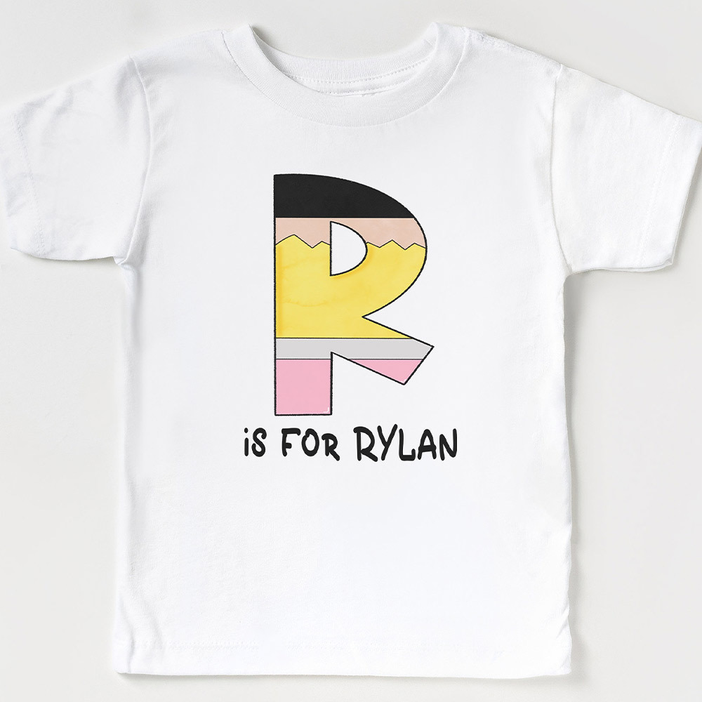 Personalized Back To School Shirt With Name 