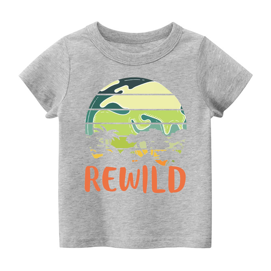 Rewild Earth Plant More Trees Toddler Shirt