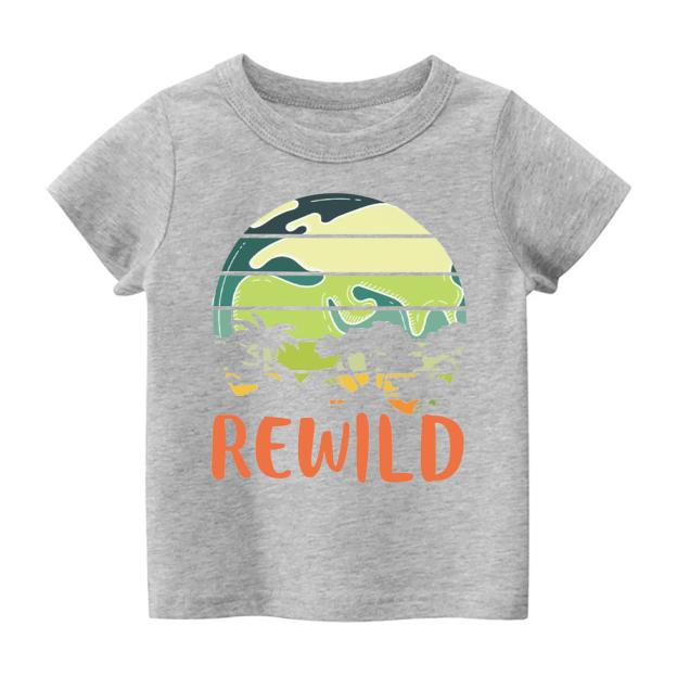 Rewild Earth Plant More Trees Toddler Shirt
