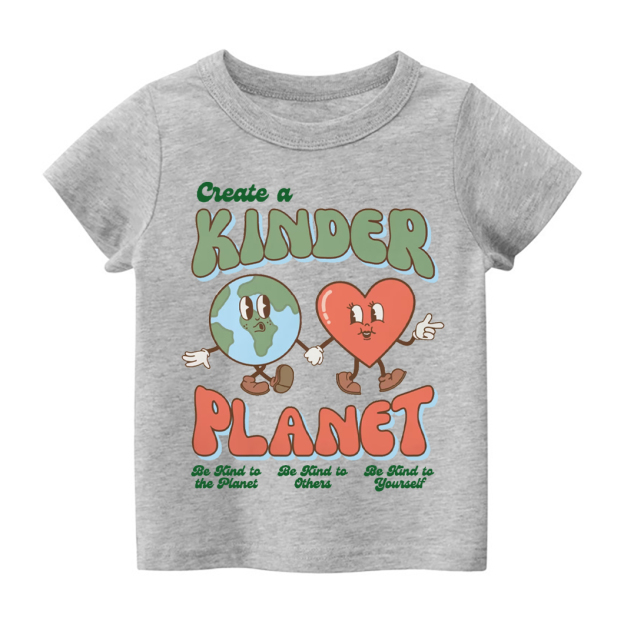 Create A Kinder Planet Earth Day Kids T-Shirt