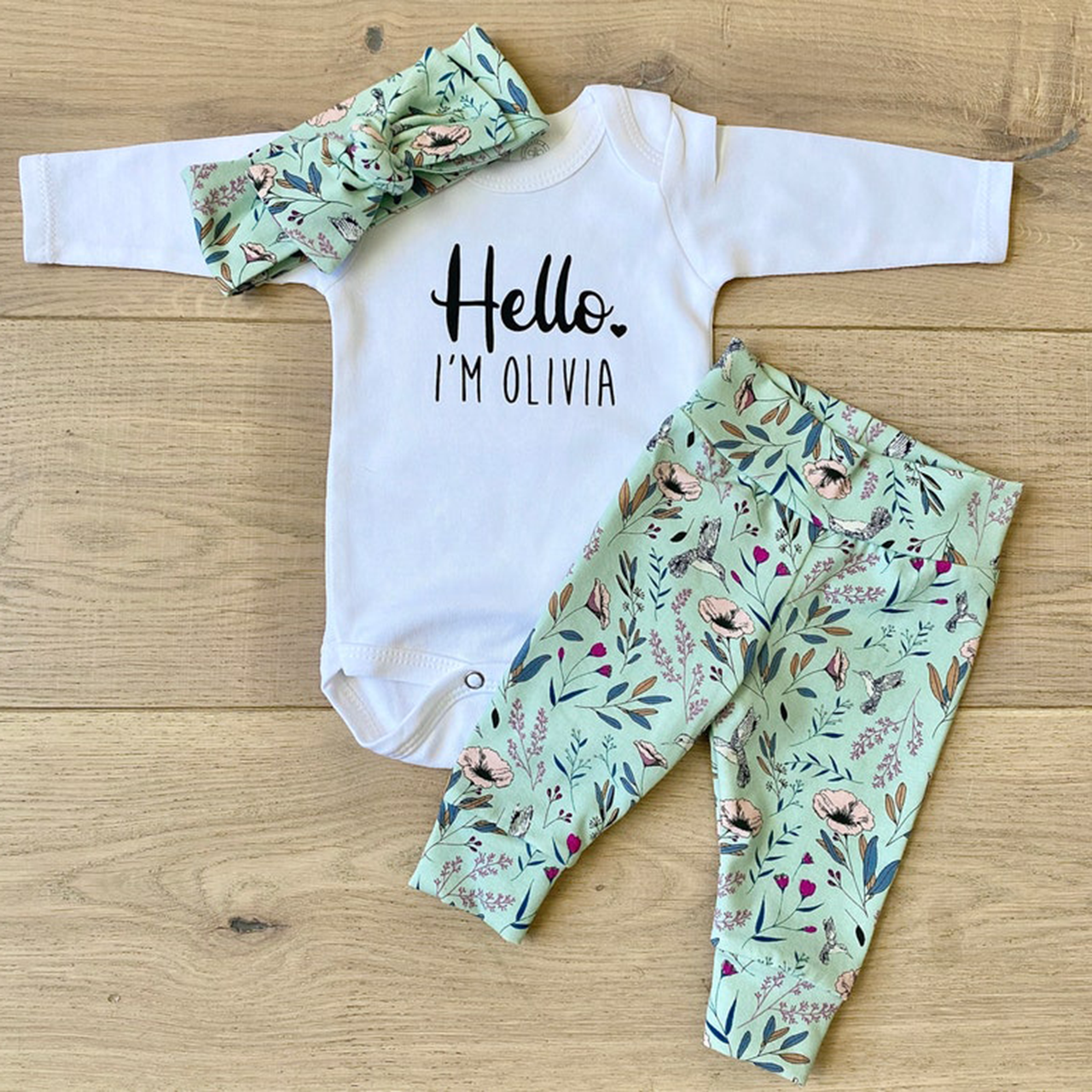 Baby Girl Coming Home Outfit Sets