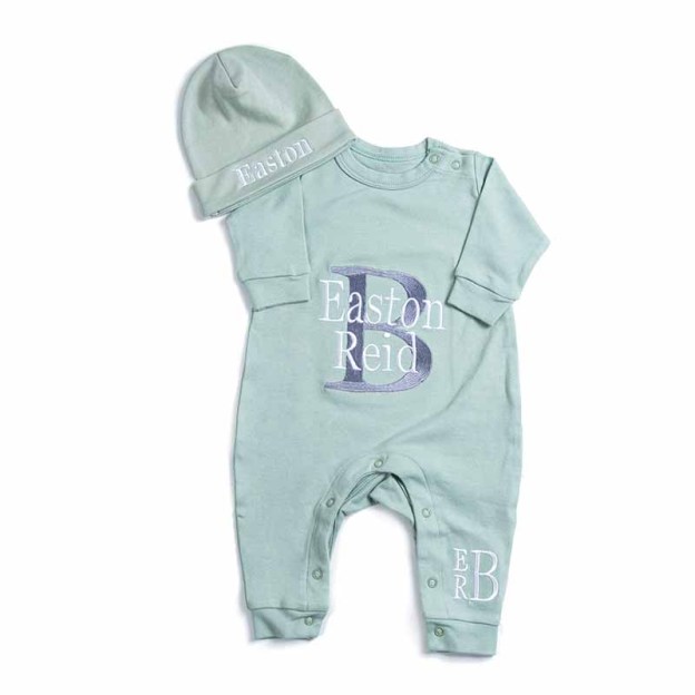 Personalized Baby Rompers Sets (Big Letters)