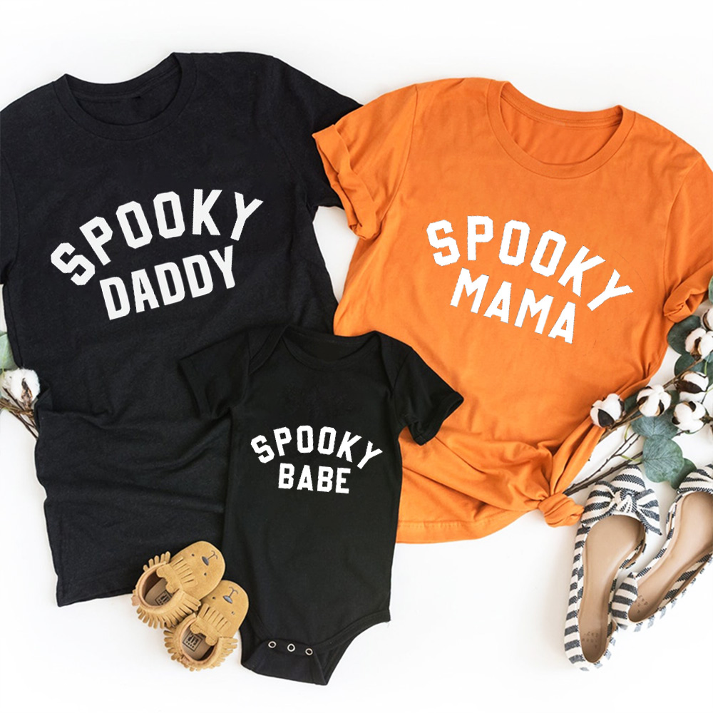 Halloween Spooky Family Matching Shirts