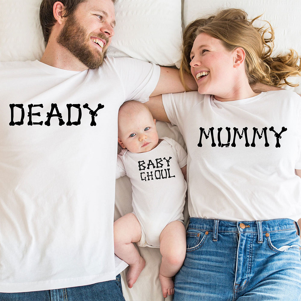 Halloween Skeleton Bones Family Matching Shirt 